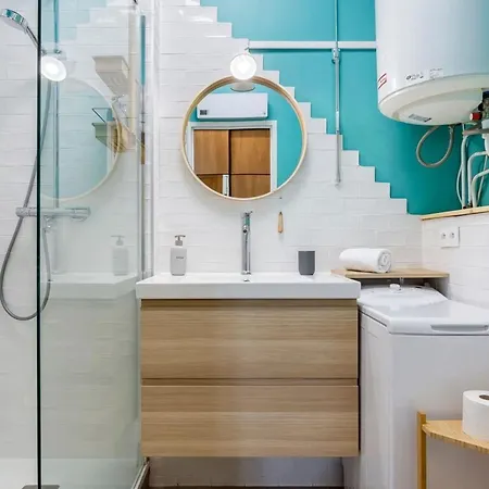 T2 Chaleureux Au Style Bois 7 Apartment *